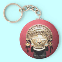 Inca gold ceremonial knife (Tumi),  Lima, Peru keychains