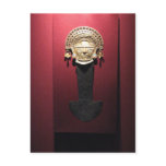 Inca gold ceremonial knife (Tumi),  Lima, Peru Post Card