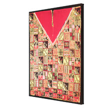 Inca "poncho", Bolivia, c.1500 (lanas) Impresión En Lona Estirada