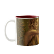 faery, fantasy, butterfly, digital, art, Mug with custom graphic design