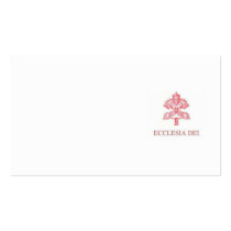 Incardinatio de Ecclesia Dei business cards