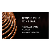 Incense Coil Business Card business cards