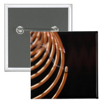 Incense Coil square Button buttons