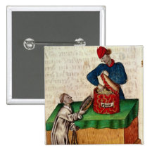 Incense seller button