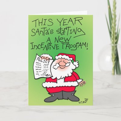 Incentive Program Greeting Card