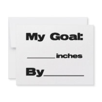 Inches Goal invitations by myresolutions Inches Goal invitations