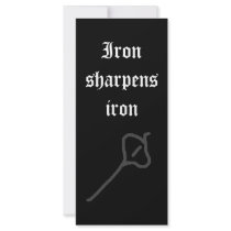 inchworm, Ironsharpensiron rack cards