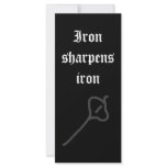 inchworm, Ironsharpensiron rack cards