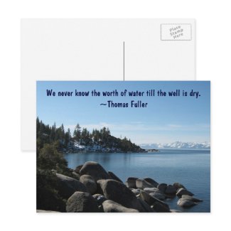 Incline, North Lake Tahoe postcard