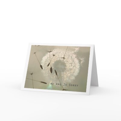 Incoming goods of acres so sorry greeting card by zazzreise