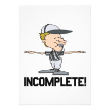 Incomplete Invitation