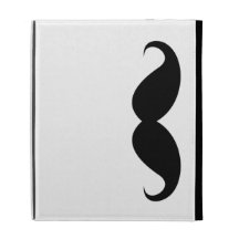 Inconformista de moda del bigote negro divertido d