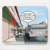 Inconsiderate Smoker? mousepads by vicesandverses Inconsiderate Smoker? mousepads