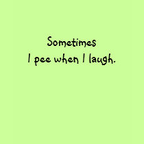 Incontinence t-shirts