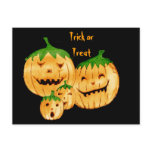 Incorrigible Pumpkins, Trick Or Treat Postcards