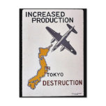 Increased Production, Tokyo Destruction Postcards