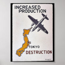 Increased Production, Tokyo Destruction Print