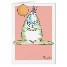 INCREDIBLE FEATS Birthday Card