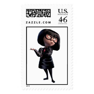 Incredible's Edna Mode Disney postage