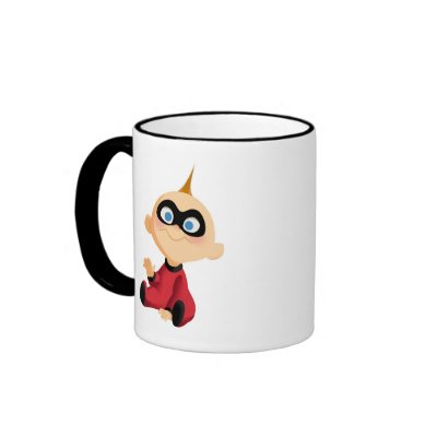 Incredibles Jack-Jack baby sitting Disney mugs