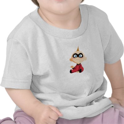 Incredibles Jack-Jack baby sitting Disney t-shirts