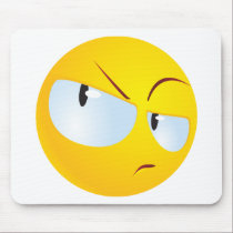 Incredulous Smile mousepads
