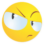 Incredulous Smile Sticker