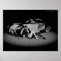 Incriminating obsession, poster print modern art