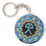 Indalo Man Cermaics, Almeria, Spain Keychain
