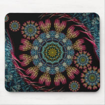 Indara Fractal Wheels Mousepad