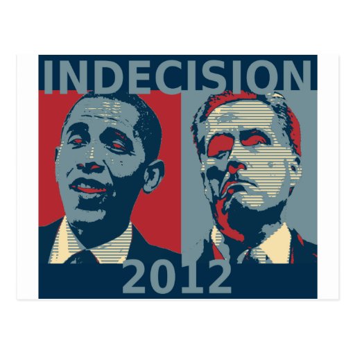 Indecision 2012 post card