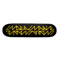 Indefinable Juxtaposed Black skateboards