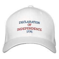 INDEPENDENCE, DAY, 1776 embroidered hats by mjc8693 INDEPENDENCE, DAY, 1776 embroidered hats