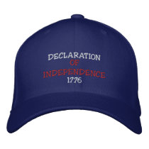INDEPENDENCE, DAY, 1776 embroidered hats by mjc8693 INDEPENDENCE, DAY, 1776 embroidered hats