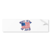 Independence Day 4 july Bumper Sticker