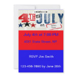 Independence Day: 4th of July  Party Invitations