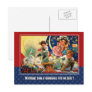 Independence Day, 4th of July Postcard