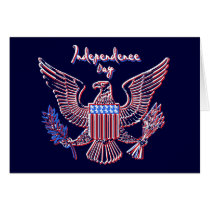Independence Day card cards