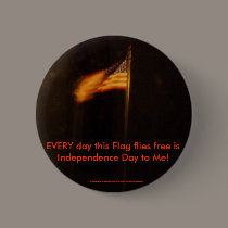 Independence Day Flag buttons