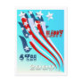 Independence Day Flag Postcard