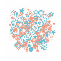 Independence Day Freedom Distressed T-Shirt