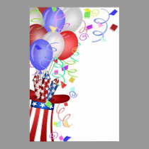 Independence Day Happy 4th of July Illustration Po posters