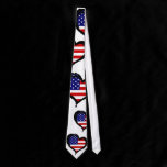 Independence Day Heart ties
