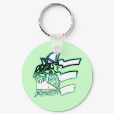Independence Day Keychain by REDINARD