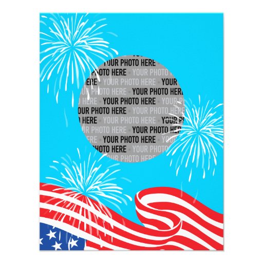 Independence Day Kid's Birthday Party Invitation