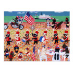 Independence Day Labradors Postcard
