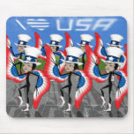 Independence Day Parade Mousepad