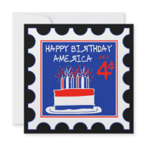 Independence Day Party Invitation invitations