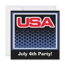 Independence Day Party Invitation invitations