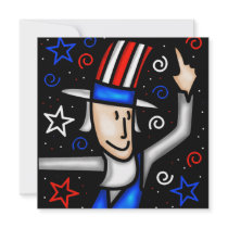 Independence Day Party Invitation invitations